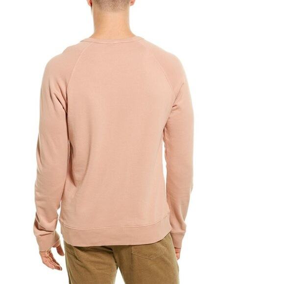 NEW VINCE Garment Dye Long Sleeve Crew Neck Tee SIZE L Cotton Sweatshirt NWT - Picture 2 of 13